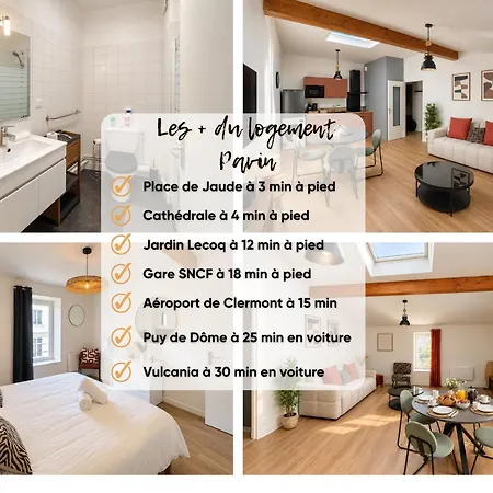 Tour D'auvergne - En Plein Centre Ville, Proche De La Cathédrale Et De La Place De Jaude Appartement *