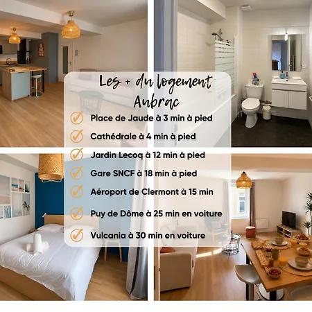 Appartement Tour D'auvergne - En Plein Centre Ville, Proche De La Cathédrale Et De La Place De Jaude *